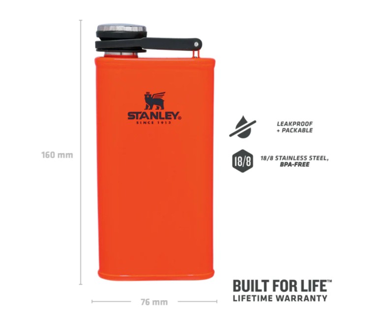 Classic flask 0,23L bright orange