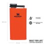 Classic flask 0,23L bright orange