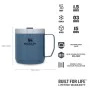 Krūze The Everyday Camp Mug Classic 0,35L gaiši zila Krūze The Everyday Camp Mug Classic 0,35L gaiši zila