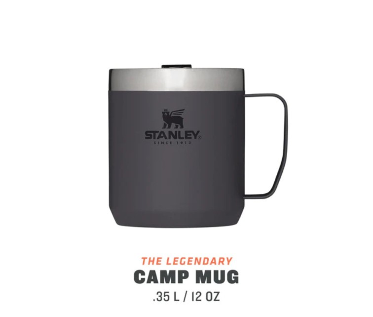 The Legendary Camp Mug Classic 0,35L dark grey