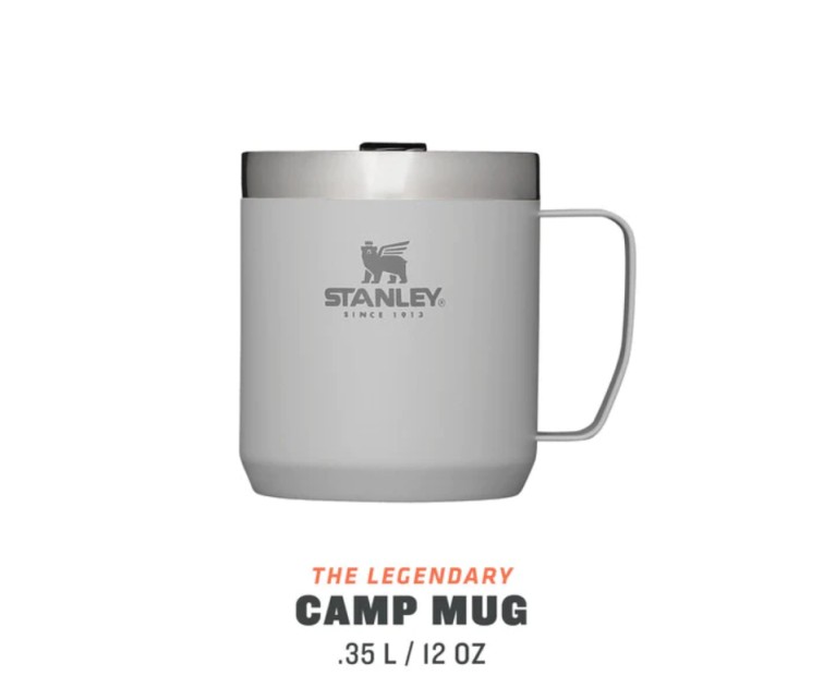 Krūze The Legendary Camp Mug Classic 0,35L gaiši pelēka
