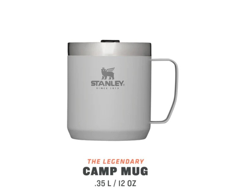 The Legendary Camp Mug Classic 0,35L light grey