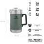 Термос для кофе The Stay-Hot French Press 1,4л зеленый Термос для кофе The Stay-Hot French Press 1,4л зеленый