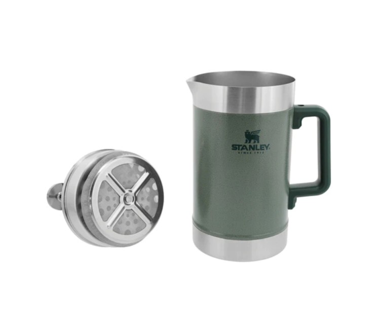 The Stay-Hot French Press 1,4L green