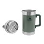 The Stay-Hot French Press 1,4L green