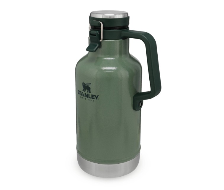 Beer pitcher The Easy-Pour Growler Classic 1,9L green