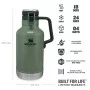 Кувшин для пива The Easy-Pour Growler Classic 1,9 л зеленый Кувшин для пива The Easy-Pour Growler Classic 1,9 л зеленый