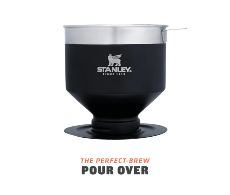Kafijas pagatavošanas ierīce The Perfect-Brew Pour Over Classic matēti melna