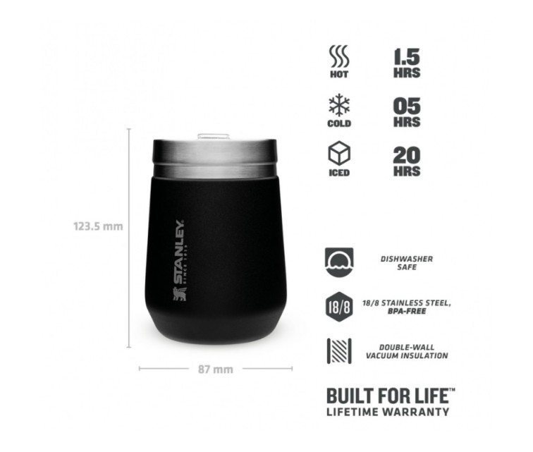 Кружка The Everyday Tumbler 0.3л черный матовый