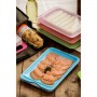 Food storage container for cold cut products Fresh 17x25,2x3,2cm green