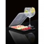 Food storage container for fruit and sushi Coctail 17x25,2x3,2cm black