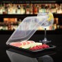 Food storage container for fruit and sushi Coctail 17x25,2x3,2cm black