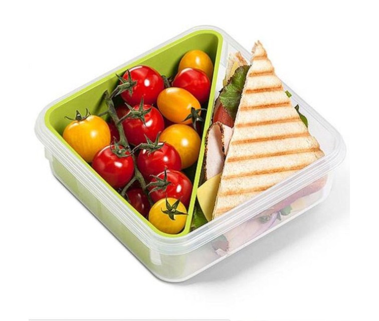 Food storage container for sandwiches Masterseal&Go square 0.85L