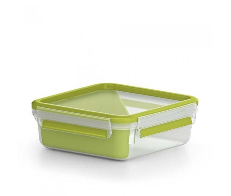 Food storage container for sandwiches Masterseal&Go square 0.85L