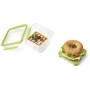 Pārtikas uzglabāšanas trauks sviestmaizēm XL Masterseal To Go kvadrāts 1,3L