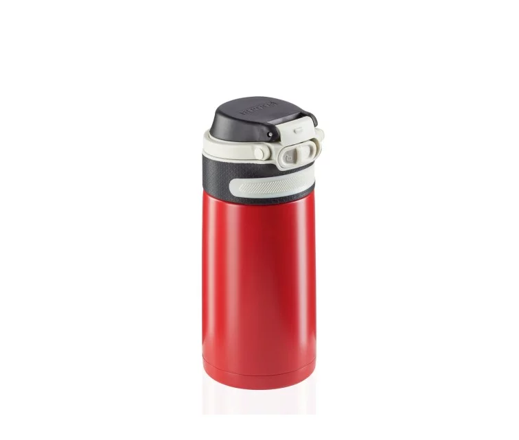 LEIFHEIT Termokrūze Flip 350ml sarkana LEIFHEIT Termokrūze Flip 350ml sarkana