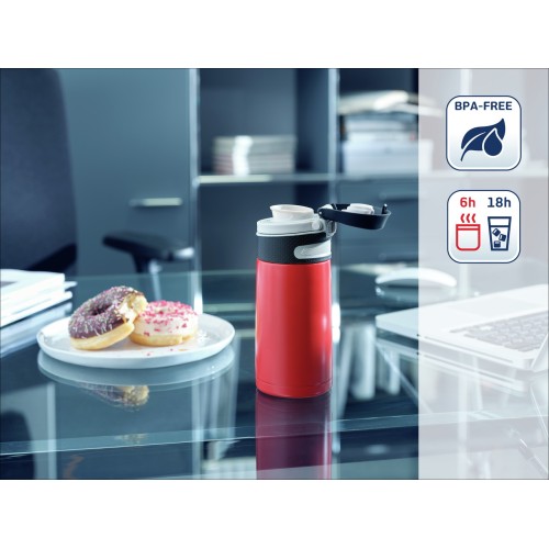 Termokruus LEIFHEIT Flip 350ml, punane