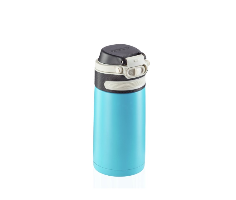 LEIFHEIT Thermo Mug Flip 350ml light blue