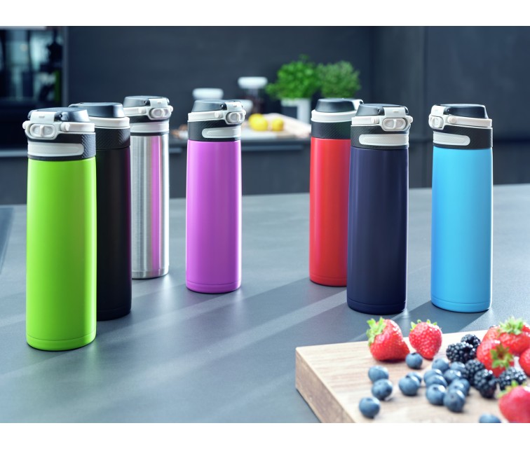 LEIFHEIT Thermos Flip 600ml purple