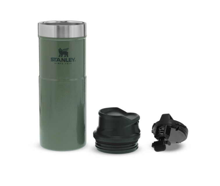 Термокружка The Trigger-Action Travel Mug Classic 0.47L зеленая