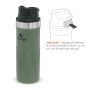 Termokrūze The Trigger-Action Travel Mug Classic 0,47L zaļa Termokrūze The Trigger-Action Travel Mug Classic 0,47L zaļa