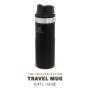 Termokrūze The Trigger-Action Travel Mug Classic 0,47L matēti melna Termokrūze The Trigger-Action Travel Mug Classic 0,47L matēti melna