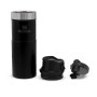 Termokrūze The Trigger-Action Travel Mug Classic 0,47L matēti melna Termokrūze The Trigger-Action Travel Mug Classic 0,47L matēti melna