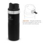Termokrūze The Trigger-Action Travel Mug Classic 0,47L matēti melna Termokrūze The Trigger-Action Travel Mug Classic 0,47L matēti melna