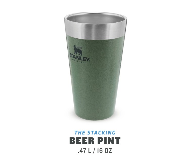 Adventure The Stacking Beer Pint 0,47L green