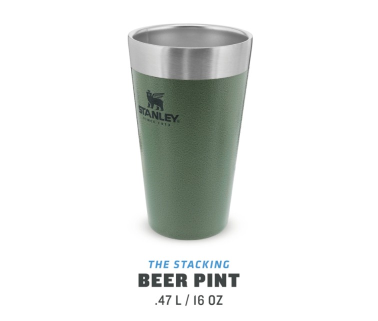 Пивная кружка Adventure The Stacking Beer Pint 0,47 л зеленая