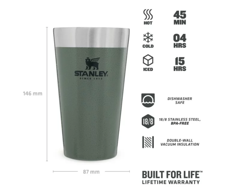 The Stacking Tumbler 0,47L green The Stacking Tumbler 0,47L green