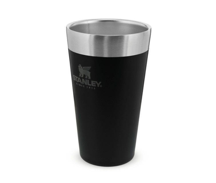 Beer mug Adventure The Stacking Beer Pint 0,47L mat black