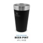 Beer mug Adventure The Stacking Beer Pint 0,47L mat black