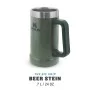 Alus kauss Adventure The Big Grip Beer Stein 0,7L zaļš Alus kauss Adventure The Big Grip Beer Stein 0,7L zaļš