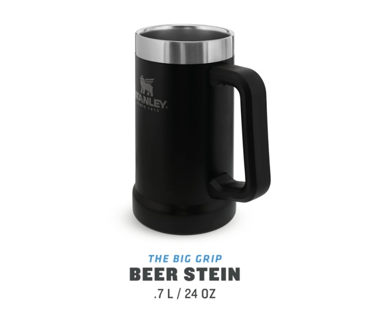 Adventure The Big Grip Beer Stein 0,7L mat black