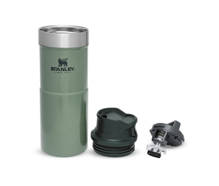 Термокружка The Trigger-Action Travel Mug Classic 0.35L зеленая