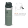 Termokrūze The Trigger-Action Travel Mug Classic 0,35L zaļa Termokrūze The Trigger-Action Travel Mug Classic 0,35L zaļa