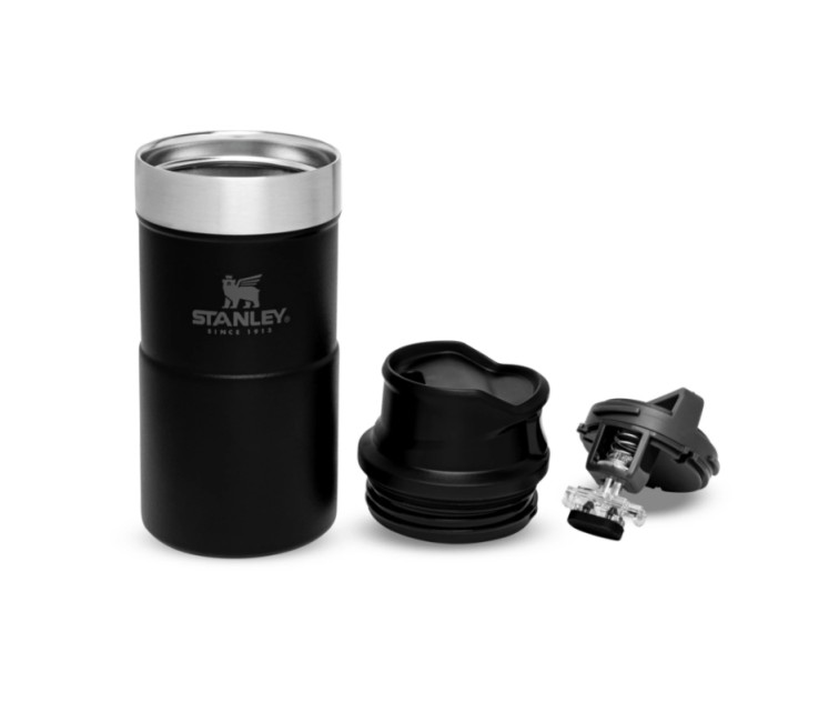 Termokrūze The Trigger-Action Travel Mug Classic 0,25L matēti melna Termokrūze The Trigger-Action Travel Mug Classic 0,25L matēti melna