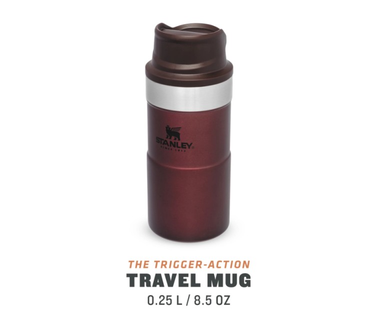 Termokrūze The Trigger-Action Travel Mug Classic 0,25L sarkana