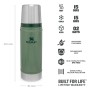 Thermos The Legendary Classic 0,47L green