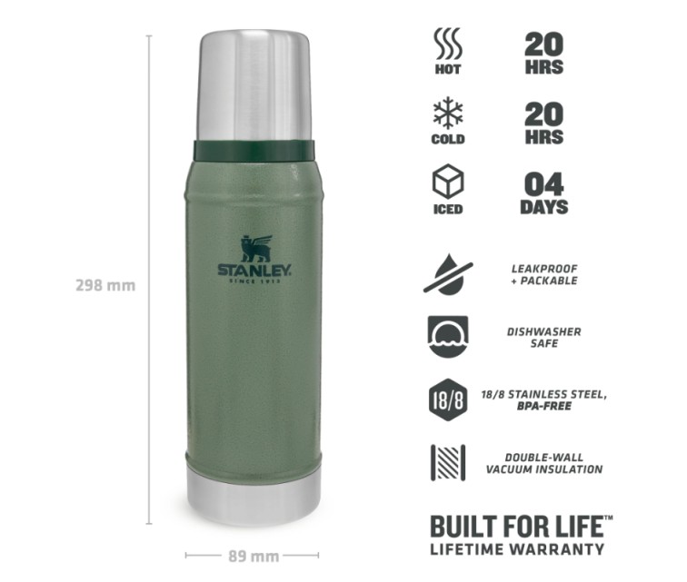 Thermos The Legendary Classic 0,75L green