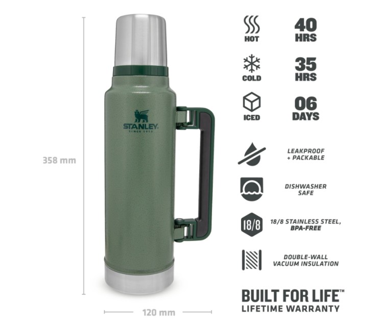 Thermos The Legendary Classic 1,4L green