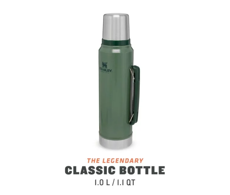 Termoss Legendaarne klassikaline pudel 1L, roheline Termoss Legendaarne klassikaline pudel 1L, roheline