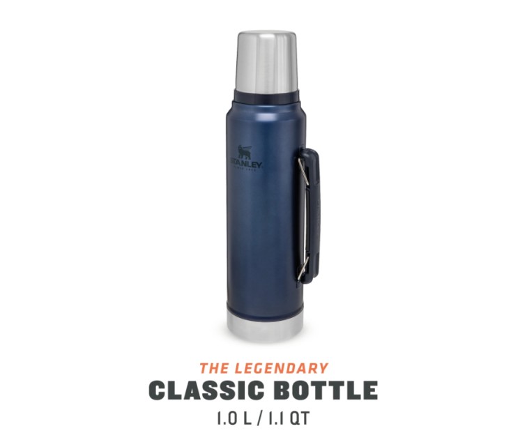 Termoss The Legendary Classic 1L, zils Termoss The Legendary Classic 1L, zils