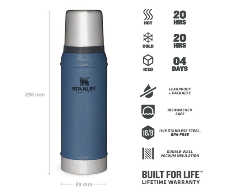 Thermos The Legendary Classic 0,75L light blue