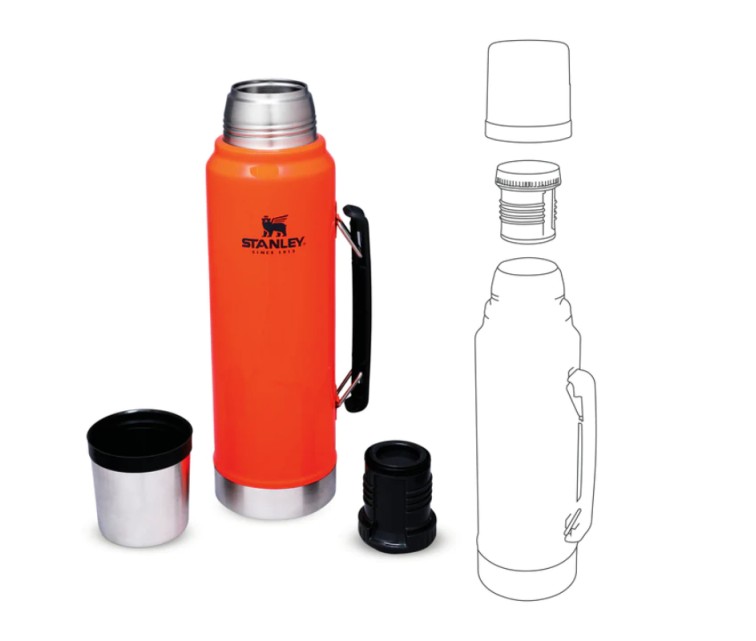 Thermos The Legendary Classic 1L bright orange