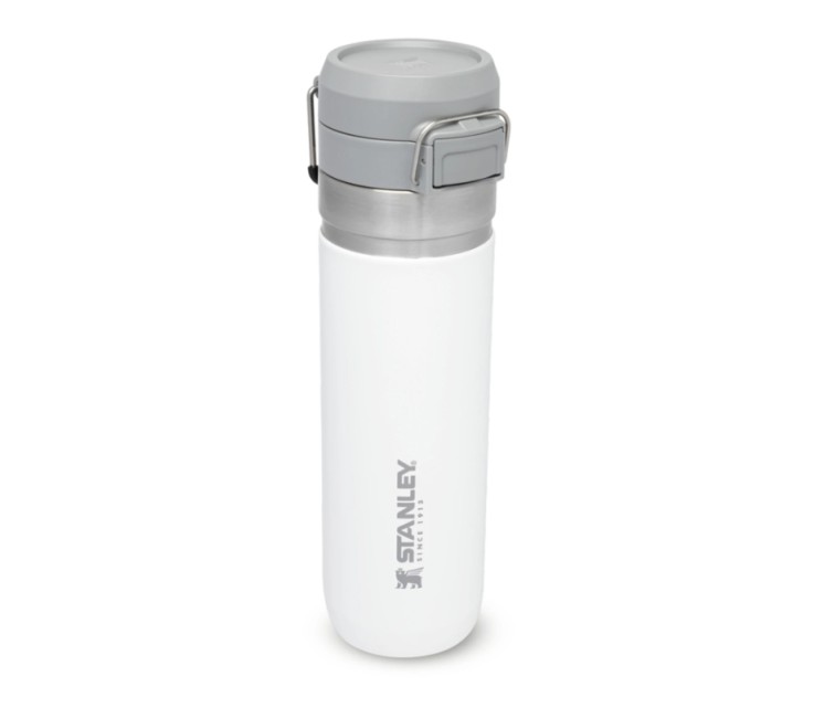 The Quick Flip Water Bottle Go 0,71L, white