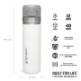 The Quick Flip Water Bottle Go 0,71L, white