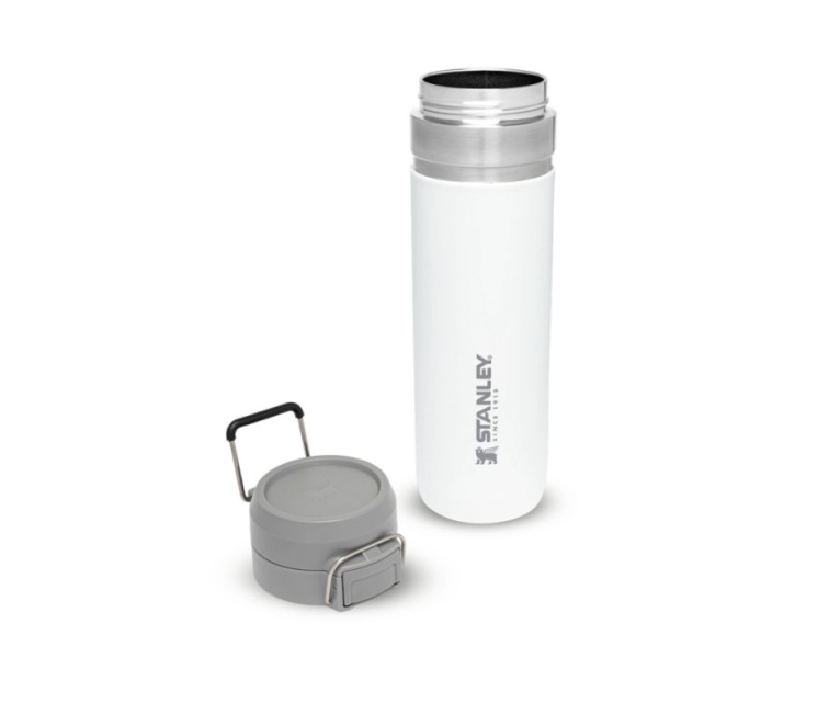 The Quick Flip Water Bottle Go 0,71L, white