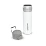 The Quick Flip Water Bottle Go 0,71L, white